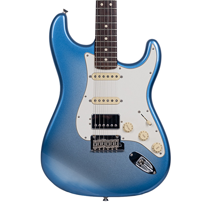 Fender Limited Edition American Showcase Stratocaster HSS Gülağacı Klavye Sky Burst Metallic Elektro Gitar