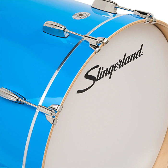 SLINGERLAND Studio King Outfit Lunar Blue Lacquer 3 Parça (20B/12T/14F) Akustik Davul Seti