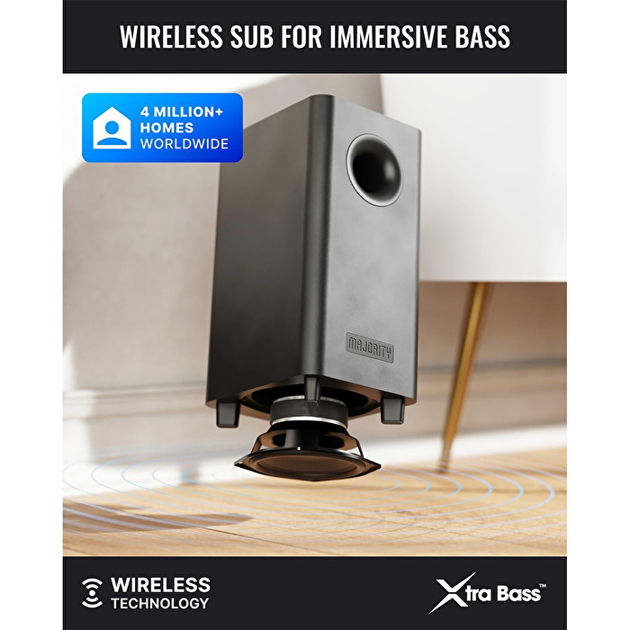 Majority Bowfell Halo 5.1 Atmos EU 300W Soundbar