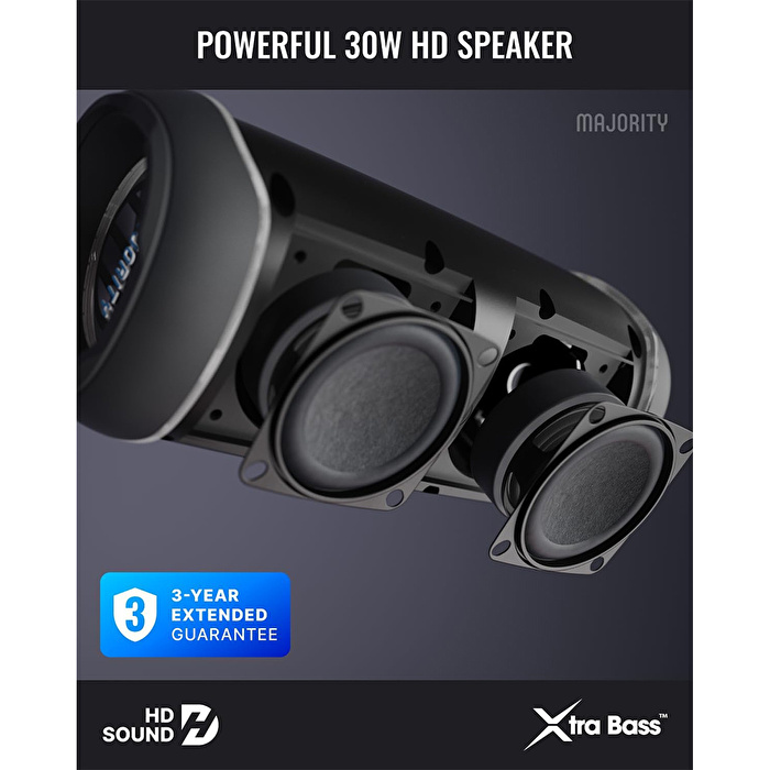 Majority Move 2 (M2) 24W IPX67 Taşınabilir Bluetooth Hoparlör