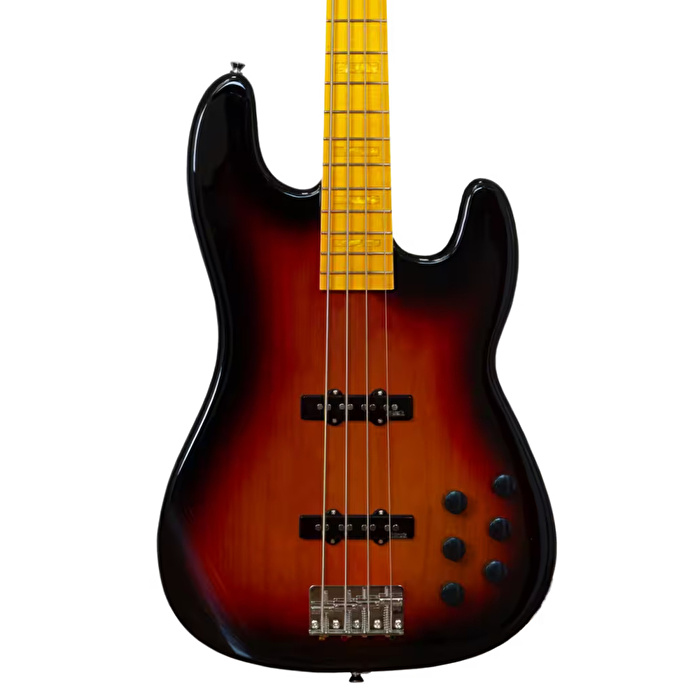 Mark Bass MB GV 4 Gloxy 3-Tone Sunburst CR MP Bas Gitar