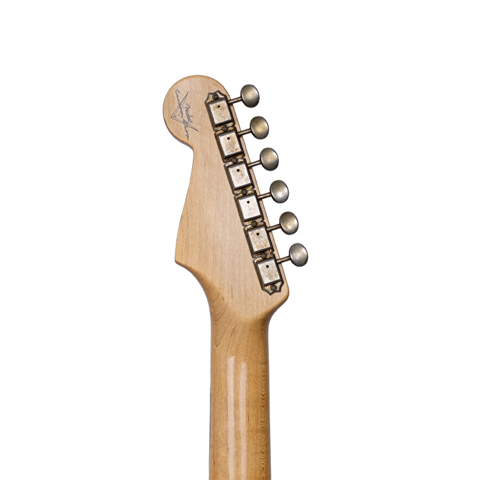 Fender Custom Shop 1960 Stratocaster Journeyman Relic Gülağacı Klavye Aged Candy Apple Red Elektro Gitar