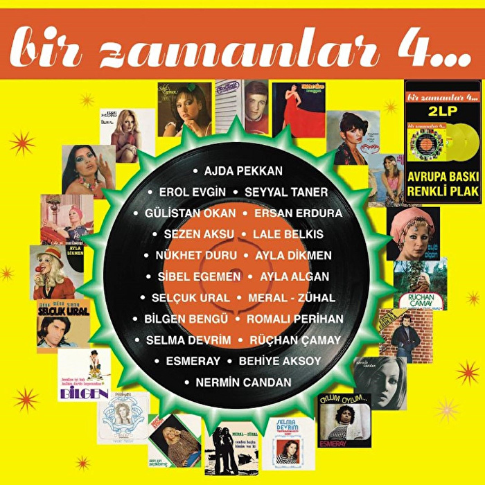 Çeşitli Sanatçılar - Bir Zamanlar 4 (Renkli Plak)