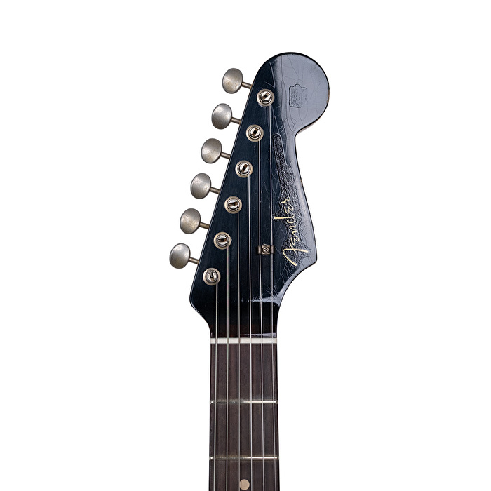 Fender Custom Shop 1960 Stratocaster Relic Black Elektro Gitar