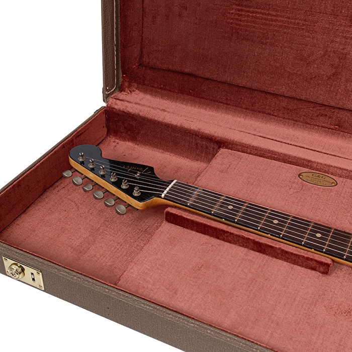 Fender Custom Shop 1960 Stratocaster Relic Black Elektro Gitar