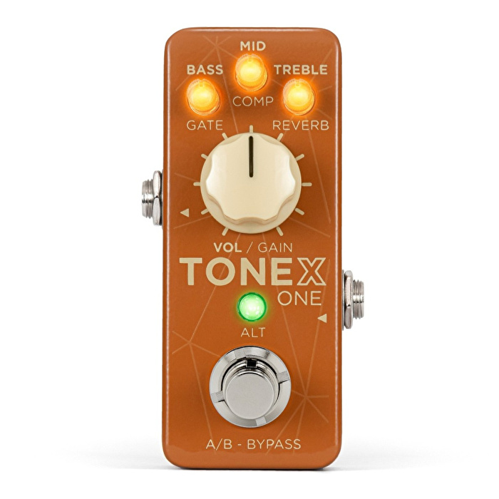 IK Multimedia XG-PEDAL-TONEXONE-BR TONEX ONE Double Special Limited Edition Modelleme Pedalı