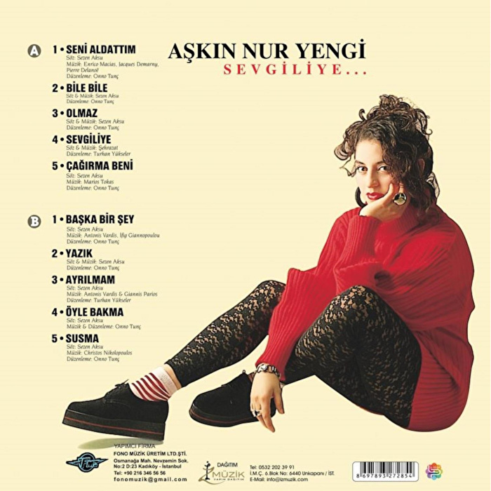 Aşkın Nur Yengi - Sevgiliye (Renkli Plak)