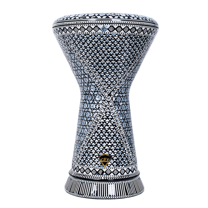 GEF ELFAN CD23-6601 Gerçek Sedef Darbuka 23 cm