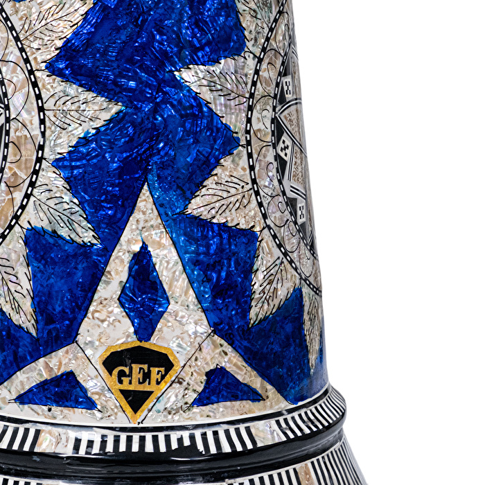 GEF ELFAN M23-6222 Gerçek Sedef Darbuka 23 cm