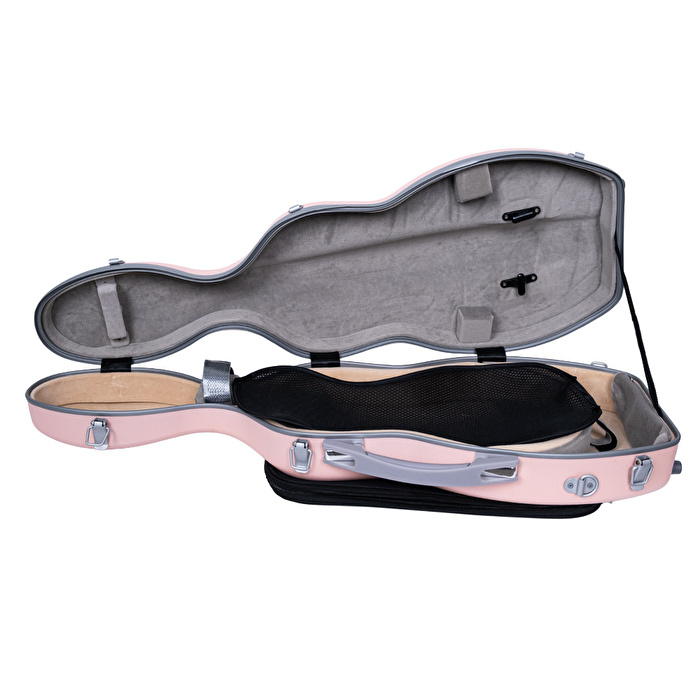 DXKY DVC-4PK Pembe Carbon Violin Case