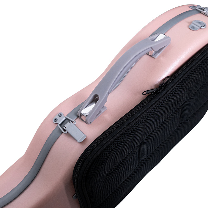 DXKY DVC-4PK Pembe Carbon Violin Case