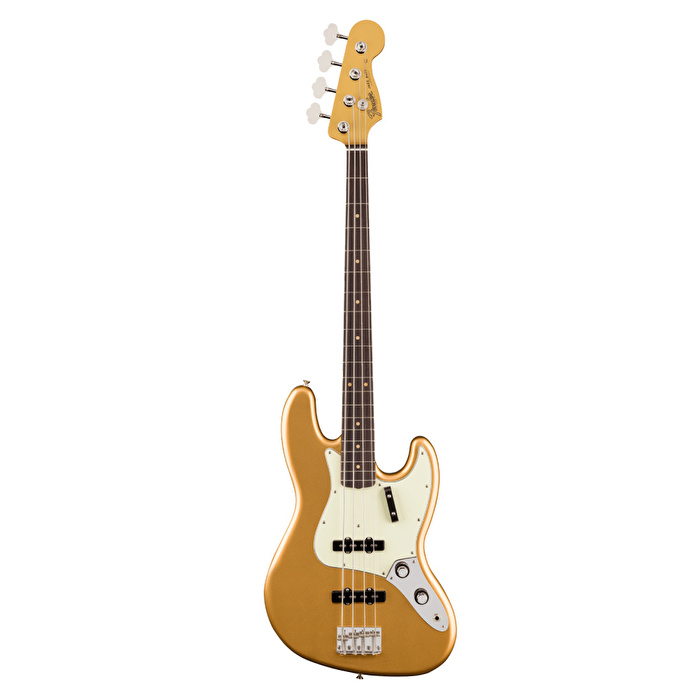 Fender Vintera III Early 60s Jazz Bass Gülağacı Klavye Aztec Gold Bas Gitar