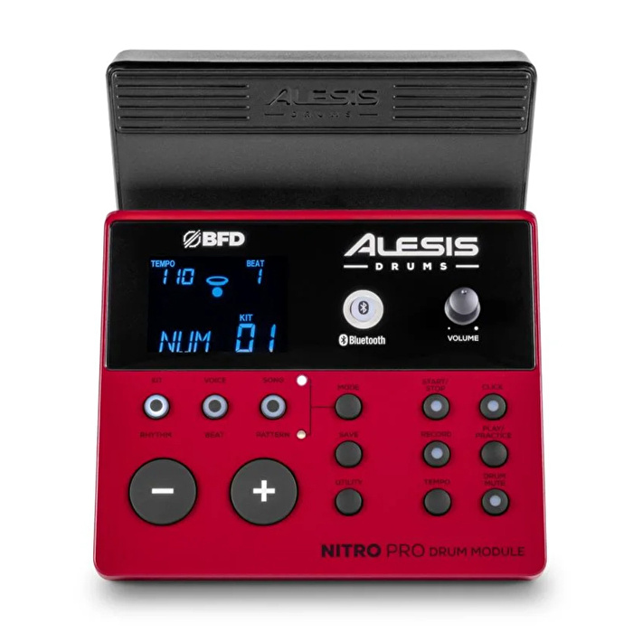 ALESIS Nitro Pro 8 Parça Elektronik Davul Seti - Bluetooth ve BFD Sesler Dahil
