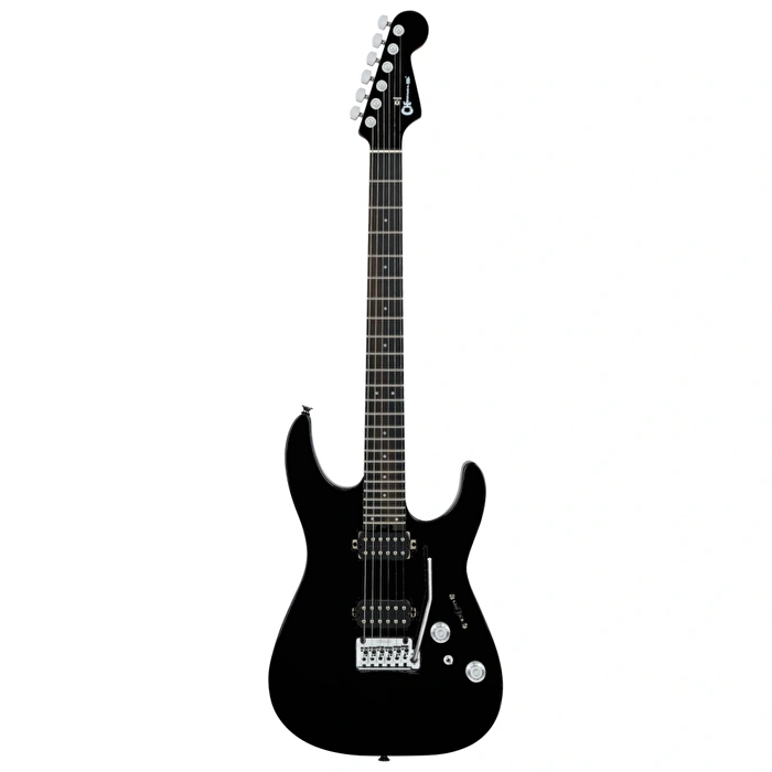 Charvel Standard San Dimas Style 2 SD2 HH HT Amaranth Klavye Gloss Black Elektro Gitar
