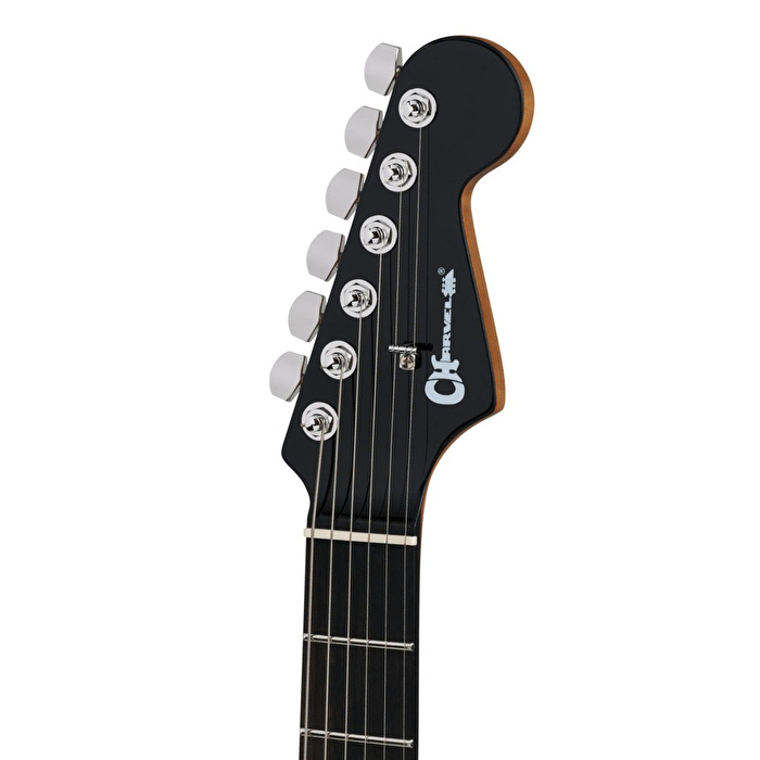 Charvel Standard San Dimas Style 2 SD2 HH HT Amaranth Klavye Gloss Black Elektro Gitar