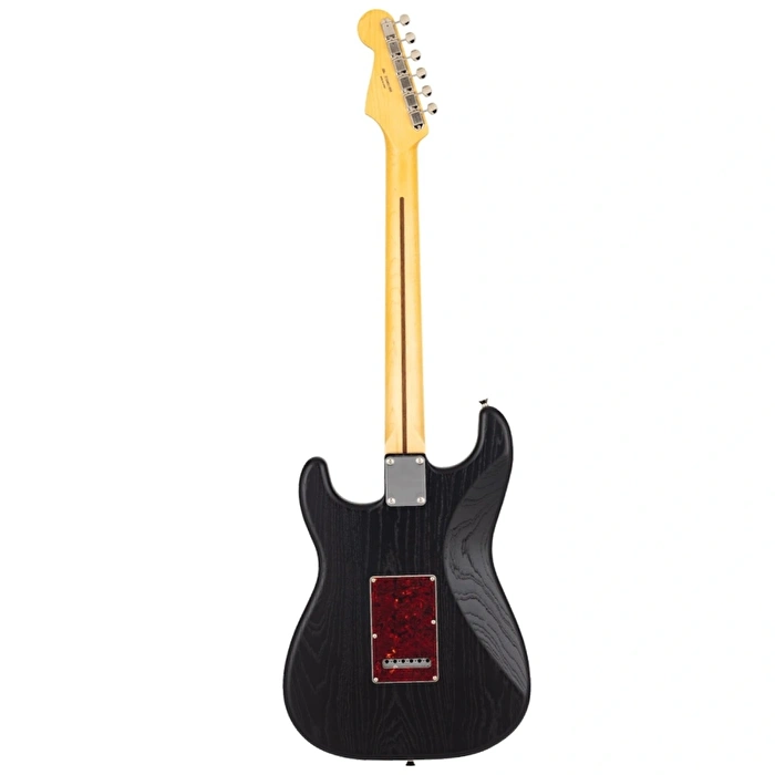 Fender Made in Japan Limited Edition Raw Ash Stratocaster Gülağacı Klavye Black w/Bag Elektro Gitar