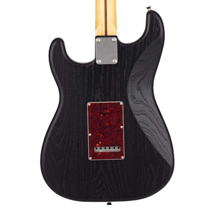 Fender Made in Japan Limited Edition Raw Ash Stratocaster Gülağacı Klavye Black w/Bag Elektro Gitar