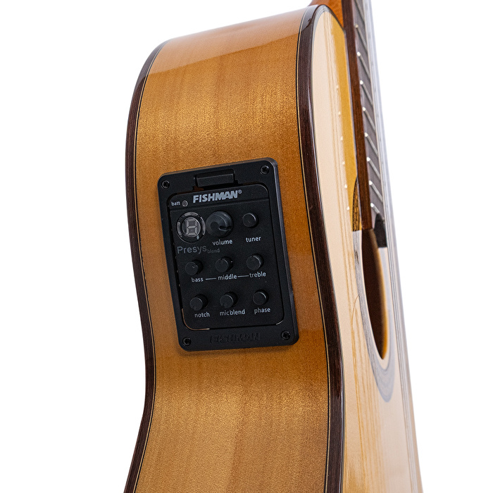 KOZMOS KFG-75CEQ Natural Elektro Flamenko Gitar