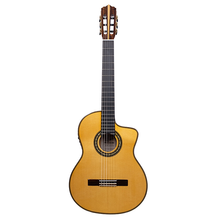 KOZMOS KFG-85CEQ Natural Elektro Flamenko Gitar