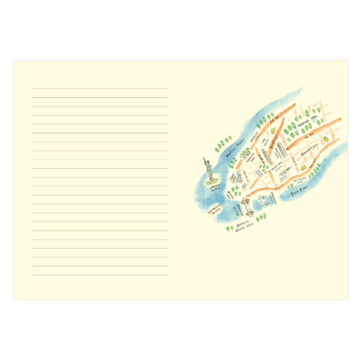 L'APRES-MIDI- Seyahat Günlüğü Defter - New York City (Night)