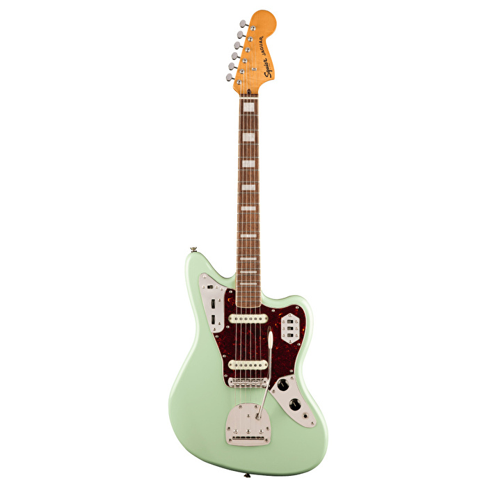 Squier Classic Vibe 70s Jaguar Laurel Klavye Surf Green Elektro Gitar