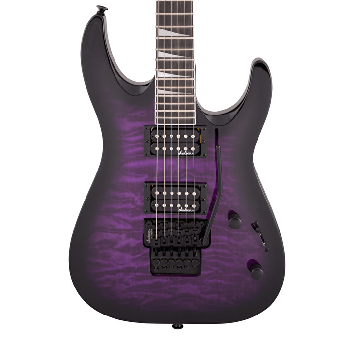 Jackson JS Series Dinky Arch Top JS32Q DKA Amaranth Klavye Transparent Purple Burst Elektro Gitar