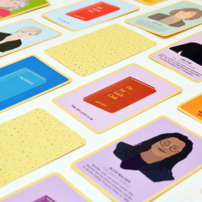 KIKKERLAND Matching Game Kadın Yazarlar Hafıza Kart Oyunu
