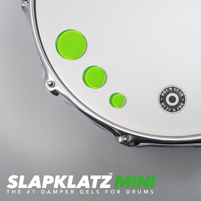 SLAPKLATZ SLAPMINI-AG Slapklatz Mini Alien Green Davul Susturucu Jel (6'lı Paket)