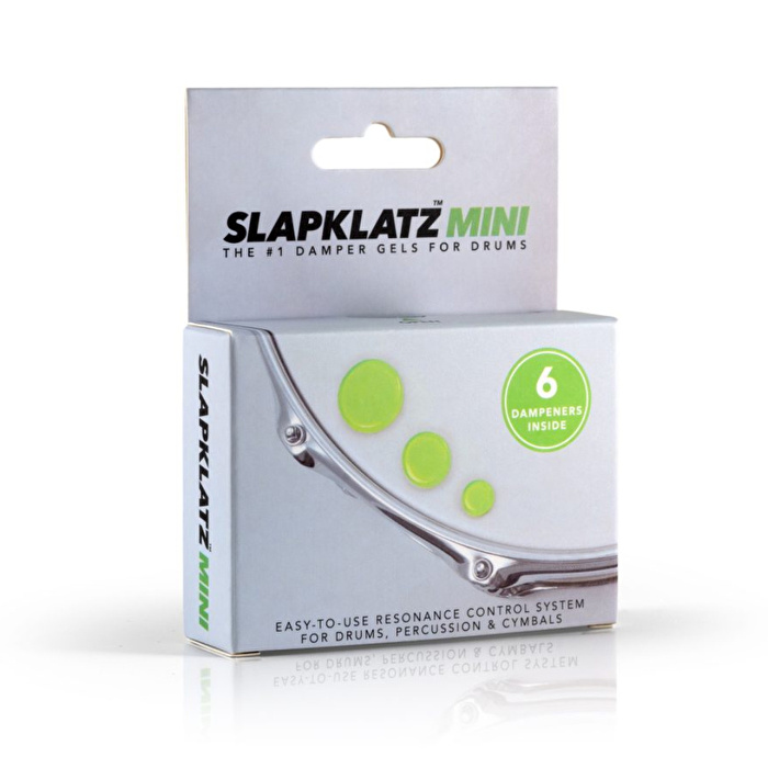 SLAPKLATZ SLAPMINI-AG Slapklatz Mini Alien Green Davul Susturucu Jel (6'lı Paket)