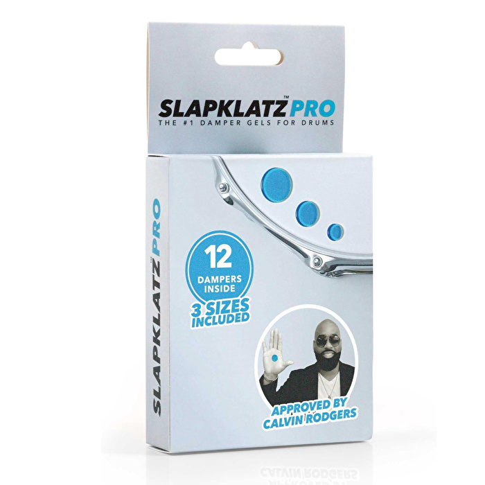 SLAPKLATZ SLAPPRO-BI Slapklatz Pro Blue Ice Davul Susturucu Jel (12'li Paket)