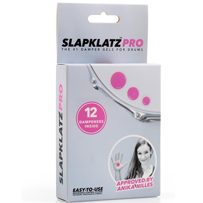 SLAPKLATZ SLAPPRO-PI Slapklatz Pro Pembe Davul Susturucu Jel (12'li Paket)