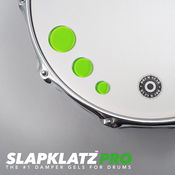 SLAPKLATZ SLAPRF-AG Slapklatz Pro Refillz Yeşil Davul Susturucu Jel (12'li Paket)