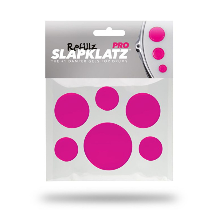 SLAPKLATZ SLAPRF-PI Slapklatz Pro Refillz Pembe Davul Susturucu Jel (12'li Paket)