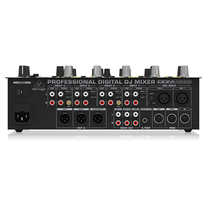 Behringer DDM4000 Ultimate 5 Kanal Digital DJ Mixeri