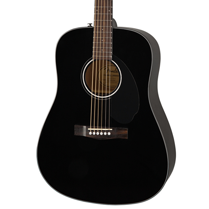 Fender CD-60 Dreadnought V3 DS Black Akustik Gitar