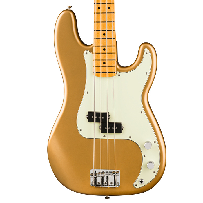 Fender 75th Anniversary Player II Precision Aztec Gold Bas Gitar