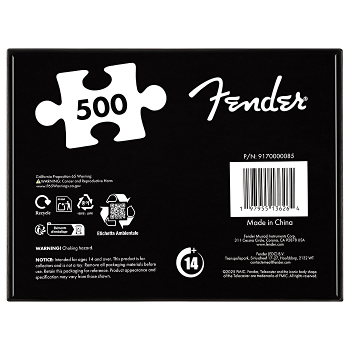 Fender 75th Anniversary Telecaster 500 Parça Puzzle