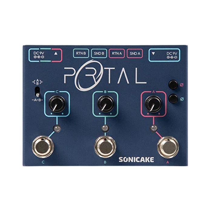 Sonicake Analog Active Signal Mixer Line Selector Pedalı