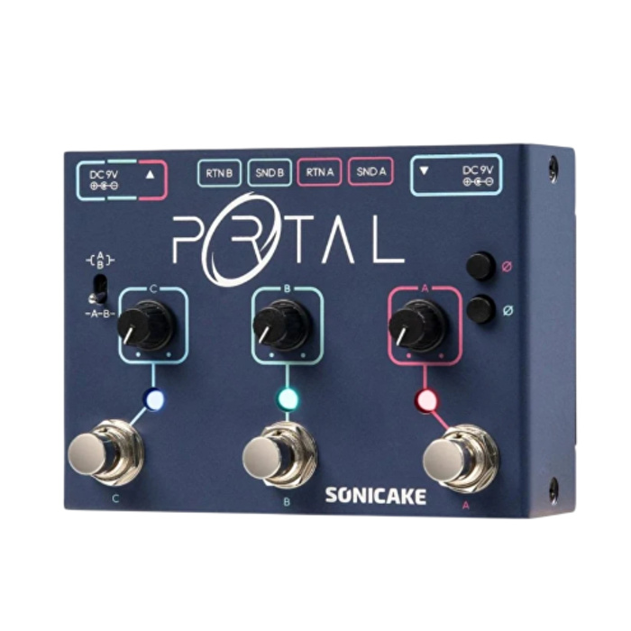 Sonicake Analog Active Signal Mixer Line Selector Pedalı