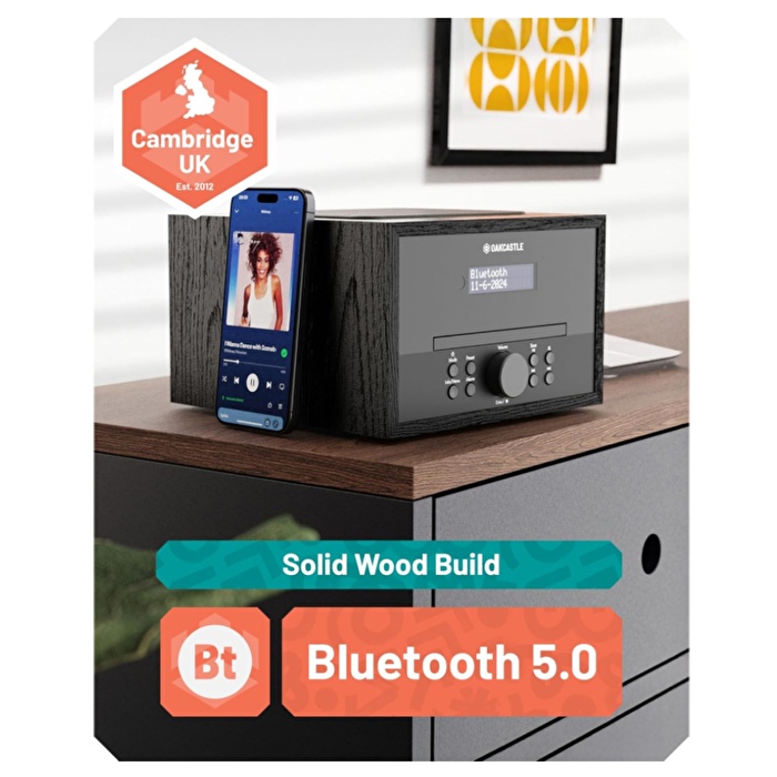 OAKCASTLE  DAB400 HIFI Müzik Sistemi