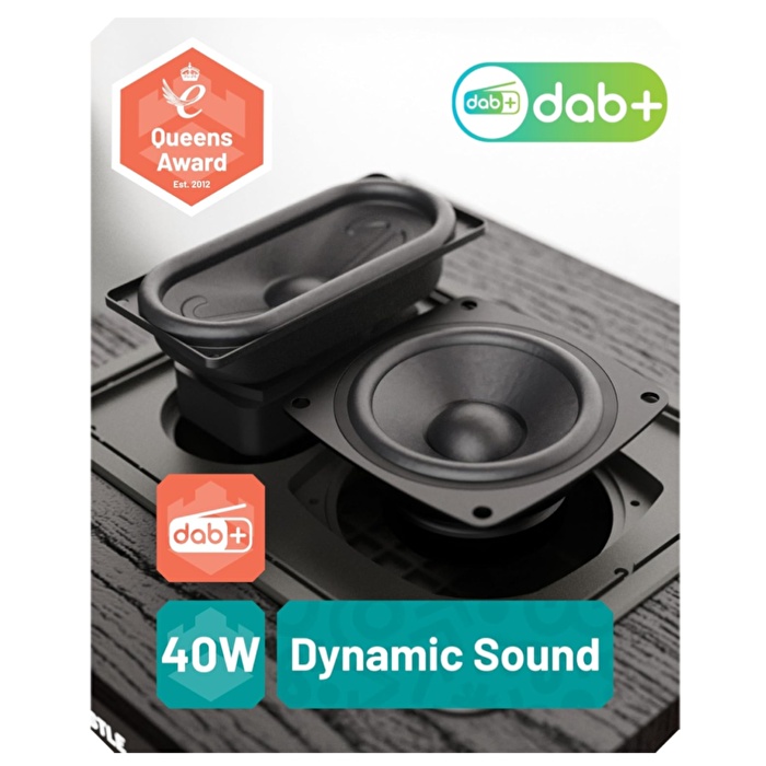 OAKCASTLE  DAB400 HIFI Müzik Sistemi