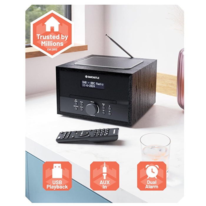 OAKCASTLE  DAB400 HIFI Müzik Sistemi
