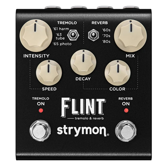 STRYMON Flint V2 Tremolo ve Reverb Pedalı