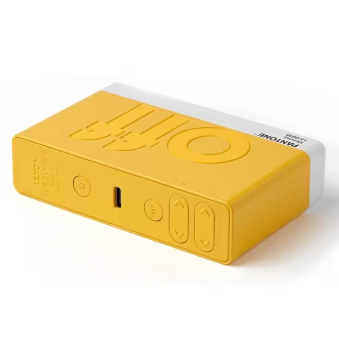 LEXON x Pantone Flip Sarı Klasik Şarj Edilebilir Alarm Saat