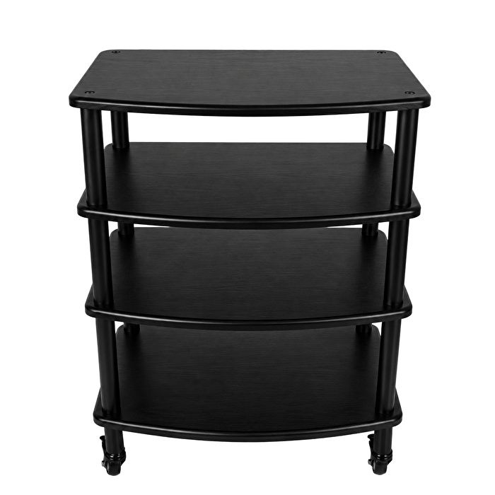 KOZMOS KS-AR001 Tekerlek Opsiyonlu Hi-Fi Rack Stand Siyah