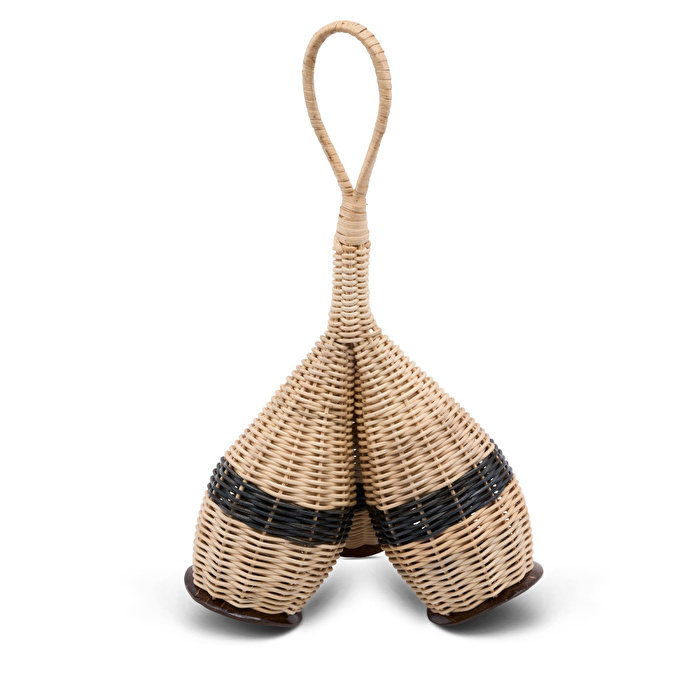 LATIN PERCUSSION LP5353 Triple Rattan Caxixi
