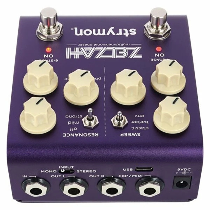 STRYMON Zelzah Phaser ve Modülasyon Pedalı