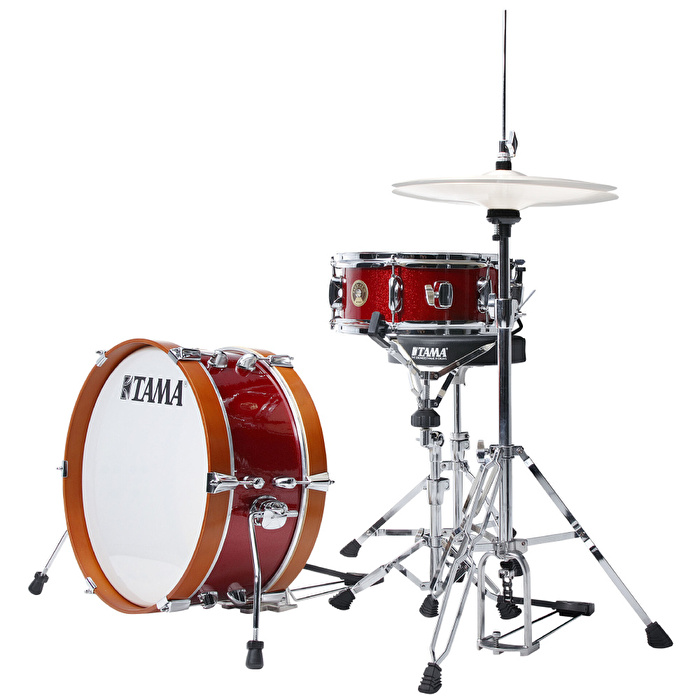 TAMA LJK28H4-CPM Club-JAM Mini Candy Apple Mist 2 Parça (18B/12T) Aksamlı Akustik Davul Seti