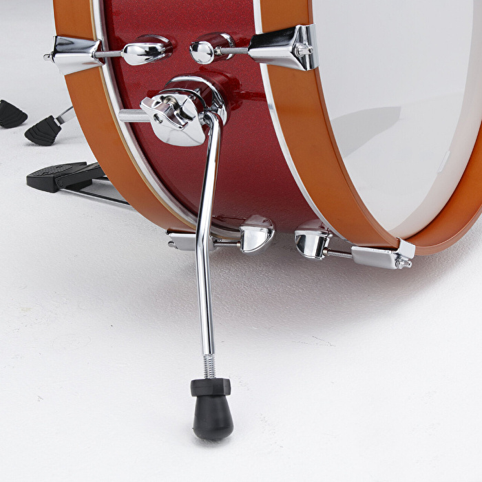 TAMA LJK28H4-CPM Club-JAM Mini Candy Apple Mist 2 Parça (18B/12T) Aksamlı Akustik Davul Seti