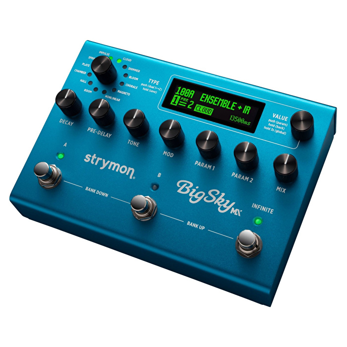 STRYMON BigSky Multi Reverb Pedalı